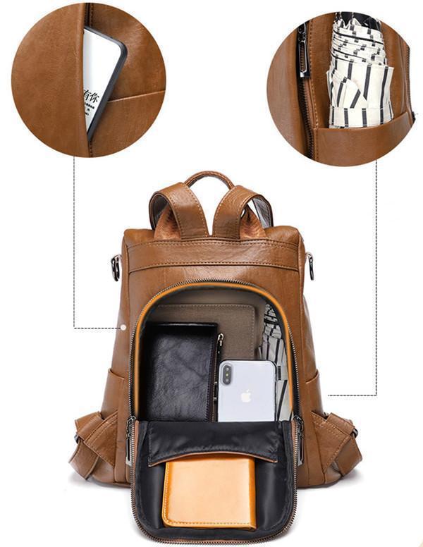 Casual Multi-function Backpack Shoulder Bag For Women