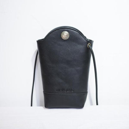 Casual Little Bucket Bag Phone Bag PU Crossbody Bag