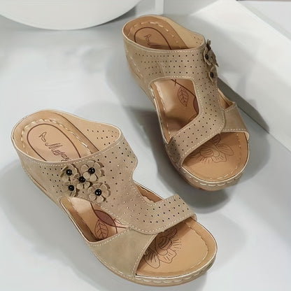 Women's Wedge Slide Sandals