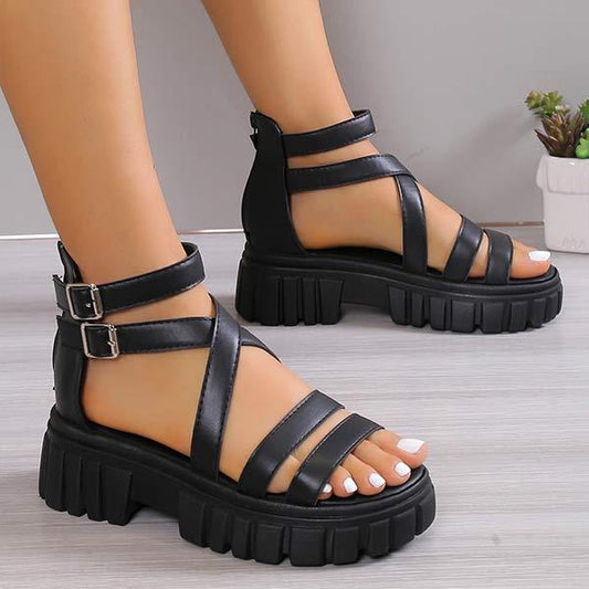Women's Platform Roman Sandals 36093451C
