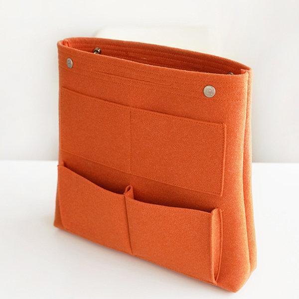 Bag in Bag Felt Casual Travel Multi-pockets Storage Bag Liner Package Cosmetic Bag