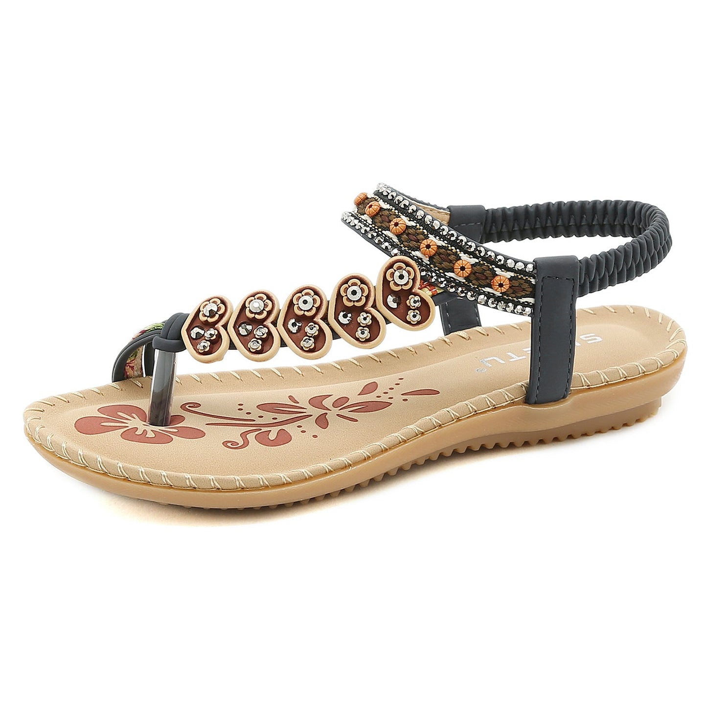 Women's Boho Beaded Vintage Sandals