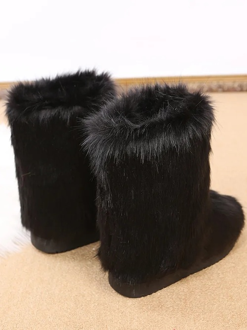 Plush Warm Snow Booties