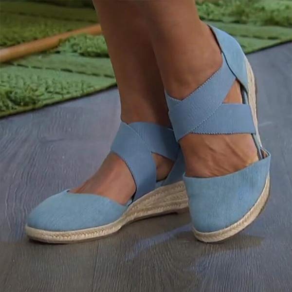 Women'S Hemp Rope Wedge Sandals 78748329