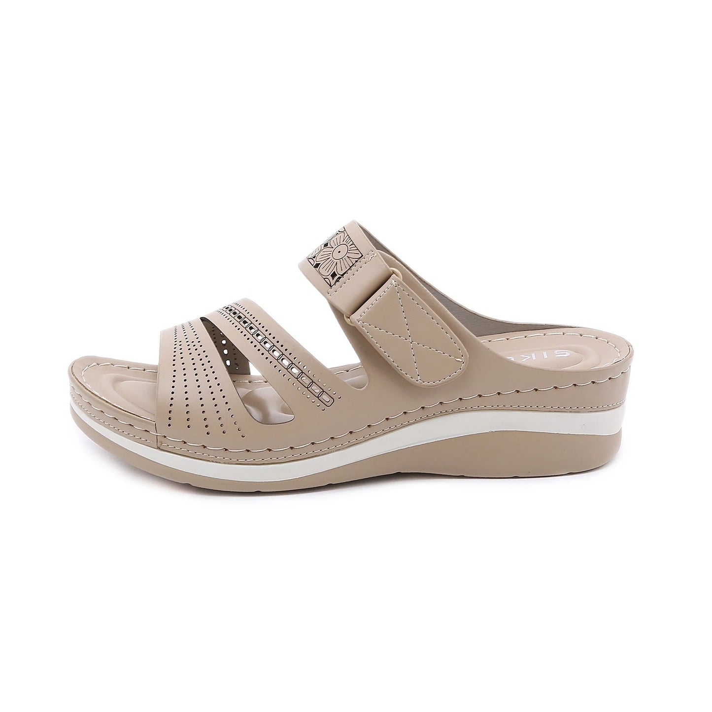 Women's  Retro Massage Sponge Wedge Sandals