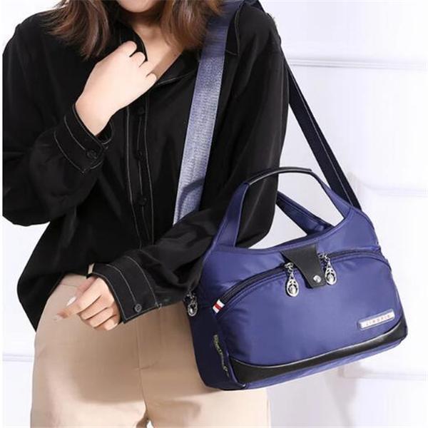 Anti-theft Nylon Waterproof Women Capacity Handbag