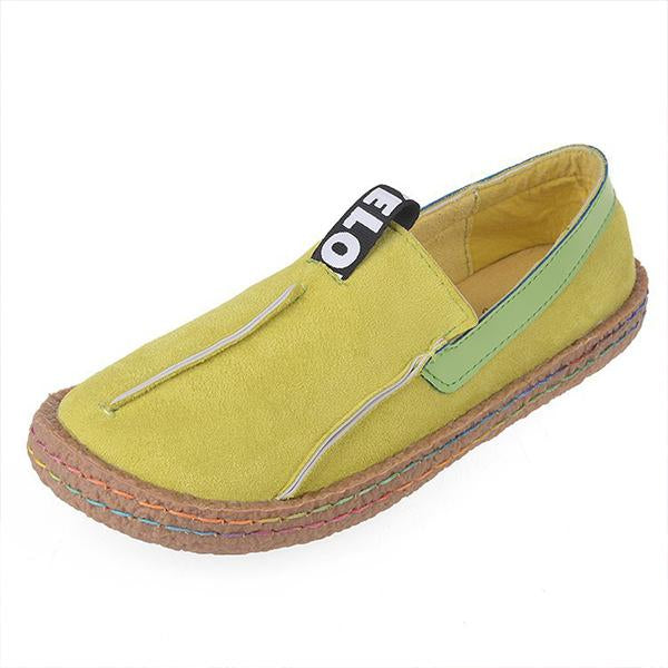 Women's Casual Slip-On Round Toe Flat Shoes 35501191S