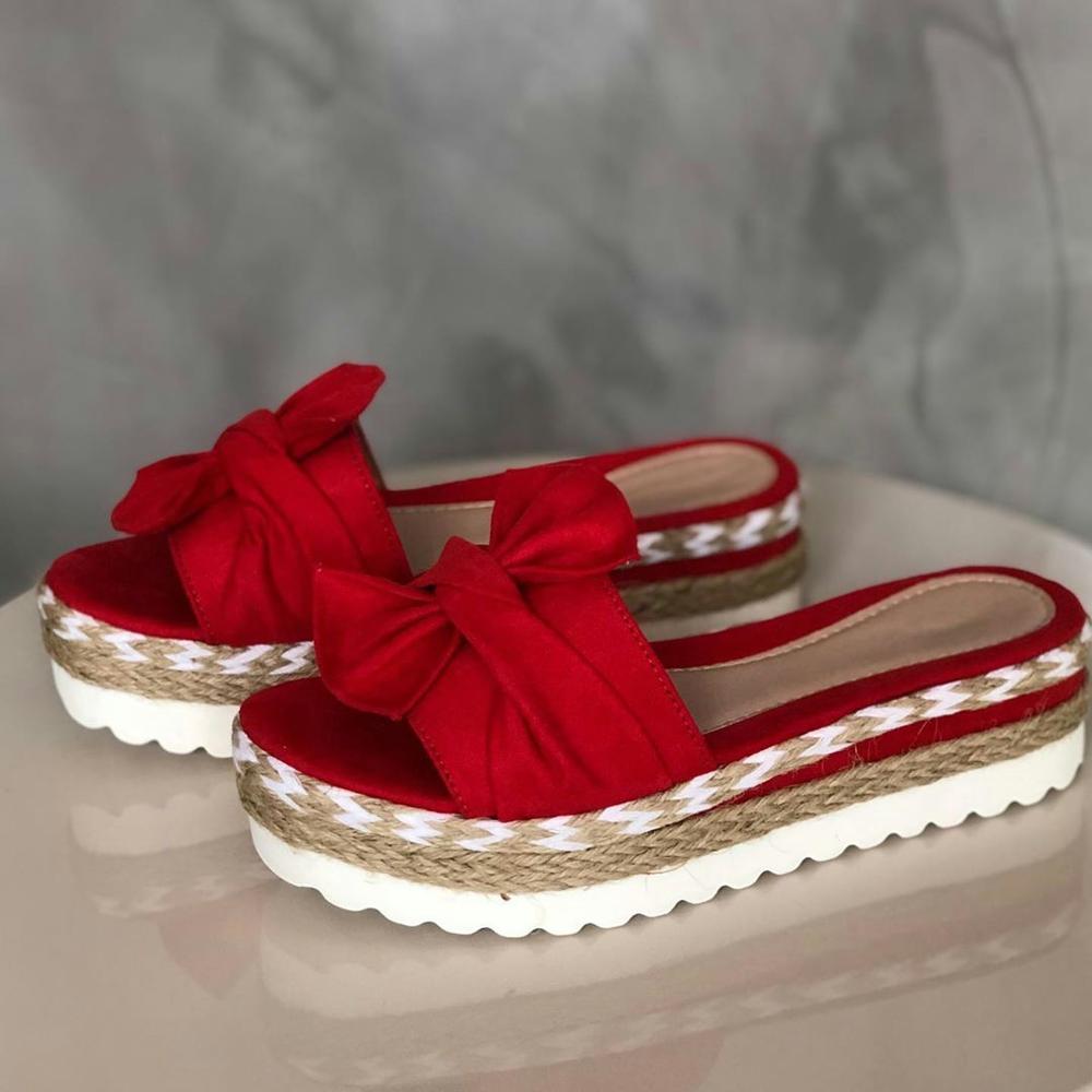 Summer-ready Slip-on Sandals: Women's Platform Espadrilles with Non-slip Soles