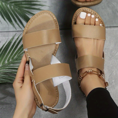 Women's Flat Ankle Strap Sandals