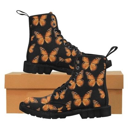 Simple Butterfly Martin Boots