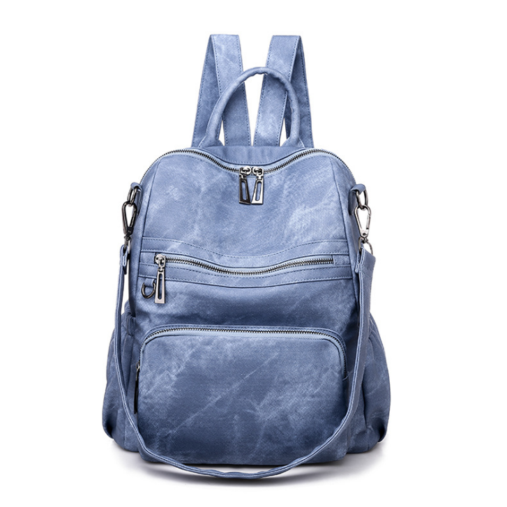 2020 New And Fashional Woman Pu School Bag Backpack Shoulder Bag