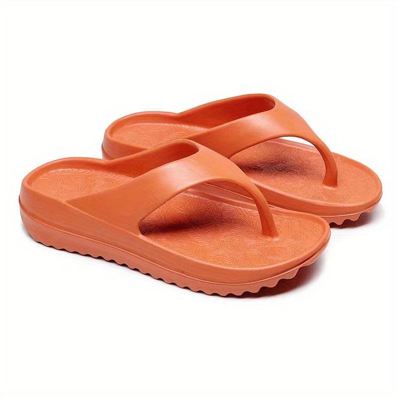 Comfy Non-Slip Women's Flip Flops: Thicken Cushion