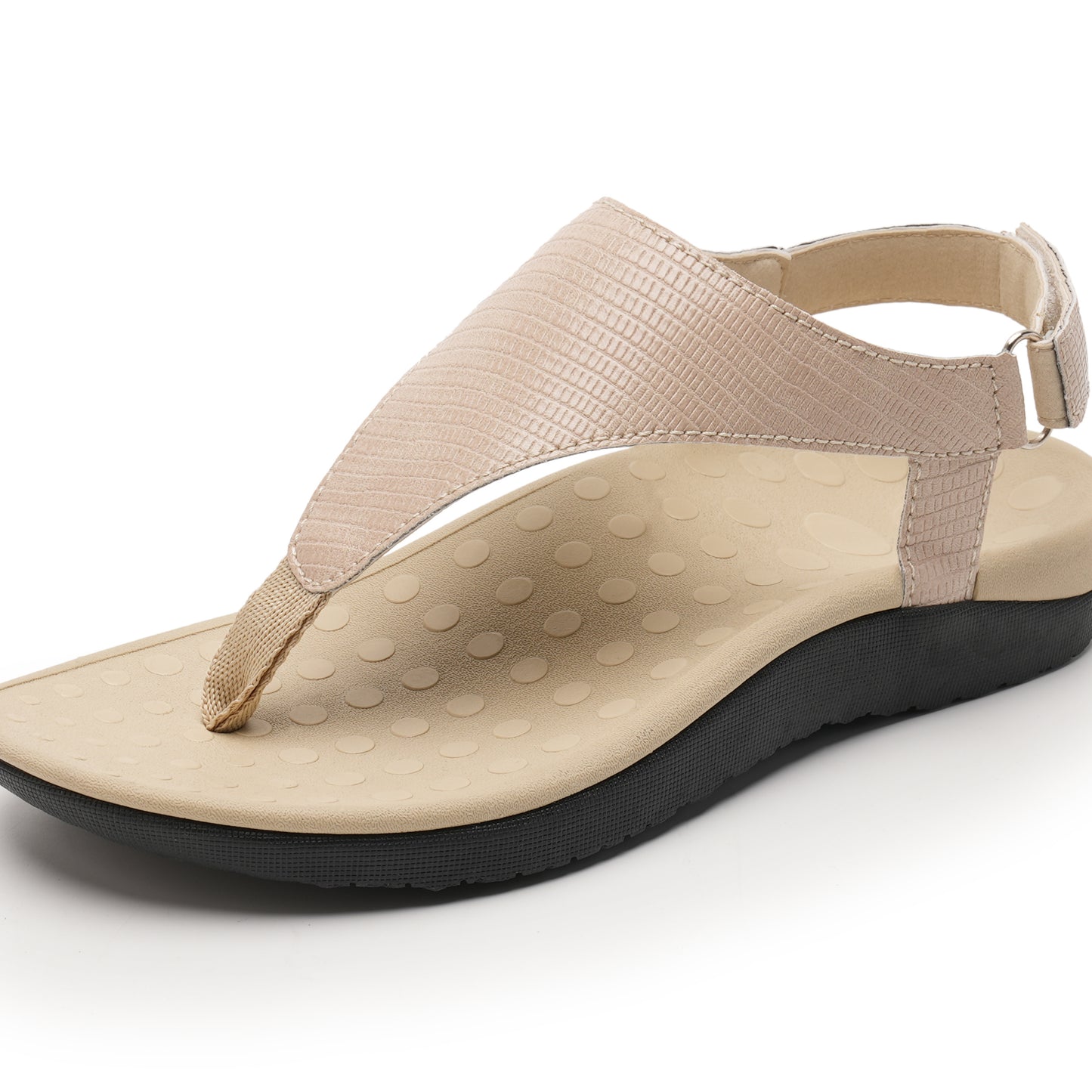 Women's Simple Wedge Thong Sandals