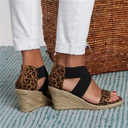 Women'S Open Toe Casual Wedges 38585070C