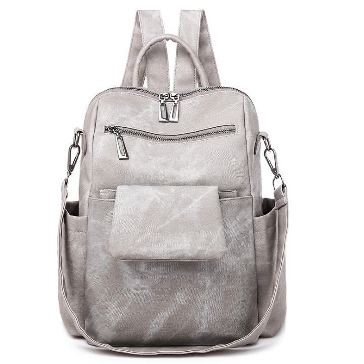 2020 New And Fashional Woman City-Style PU Backpack Shoulder Bag