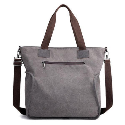 Canvas Casual Large Capacity Patchwork Handbag Crossbody Bag