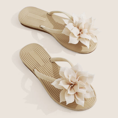 Women's Flower Flip Flops