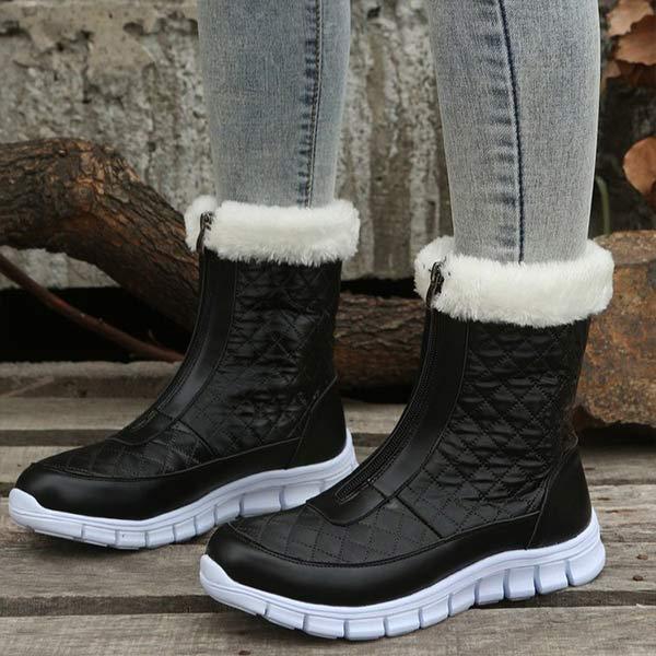 Women'S Fleece Warm Platform Snow Boots 10820817C