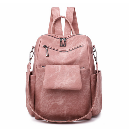 2020 New And Fashional Woman City-Style PU Backpack Shoulder Bag