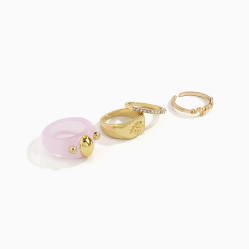Retro Simplicity 5PCS Ring Set