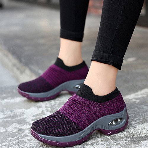 New women's height sneakers - air cushion shoes