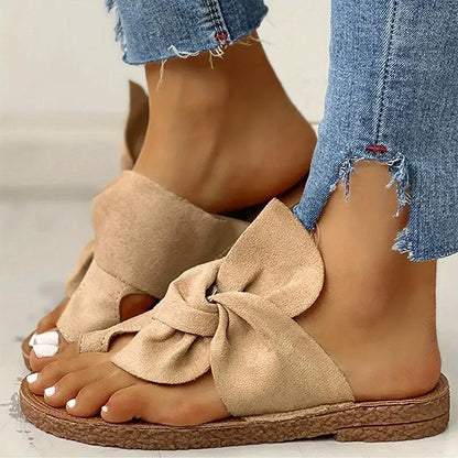 Non-Slip Toe Loop Sandals for Women - Perfect for Outdoor Casual Wear!