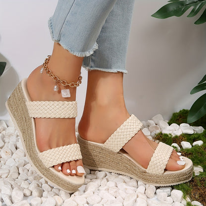 Platform Wedge Sandals for Women - Non Slip