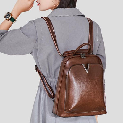 Casual  Cowhide Backpack Original Multi-functional Shoulder Bag
