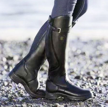 Vintage Mid-tube Knight Boots