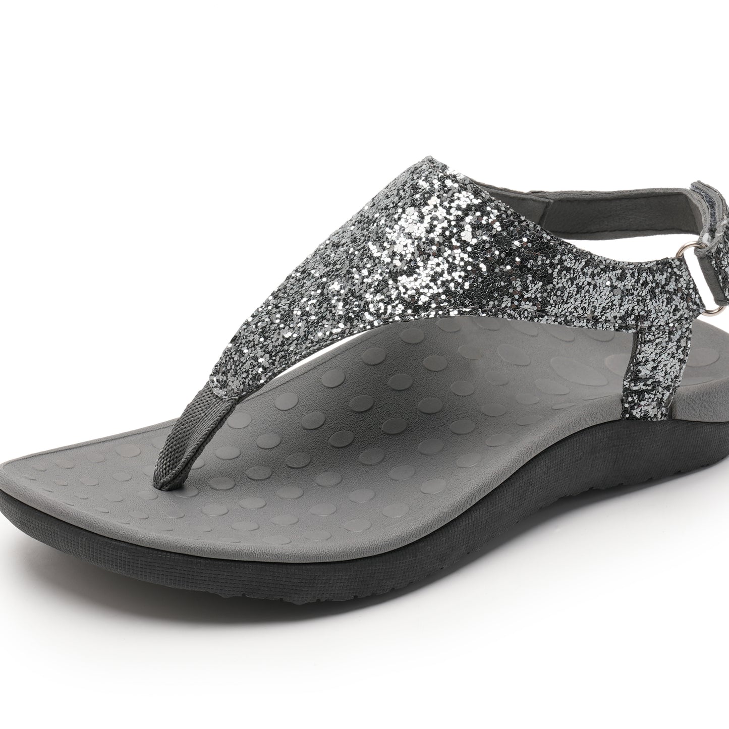 Women's Simple Wedge Thong Sandals