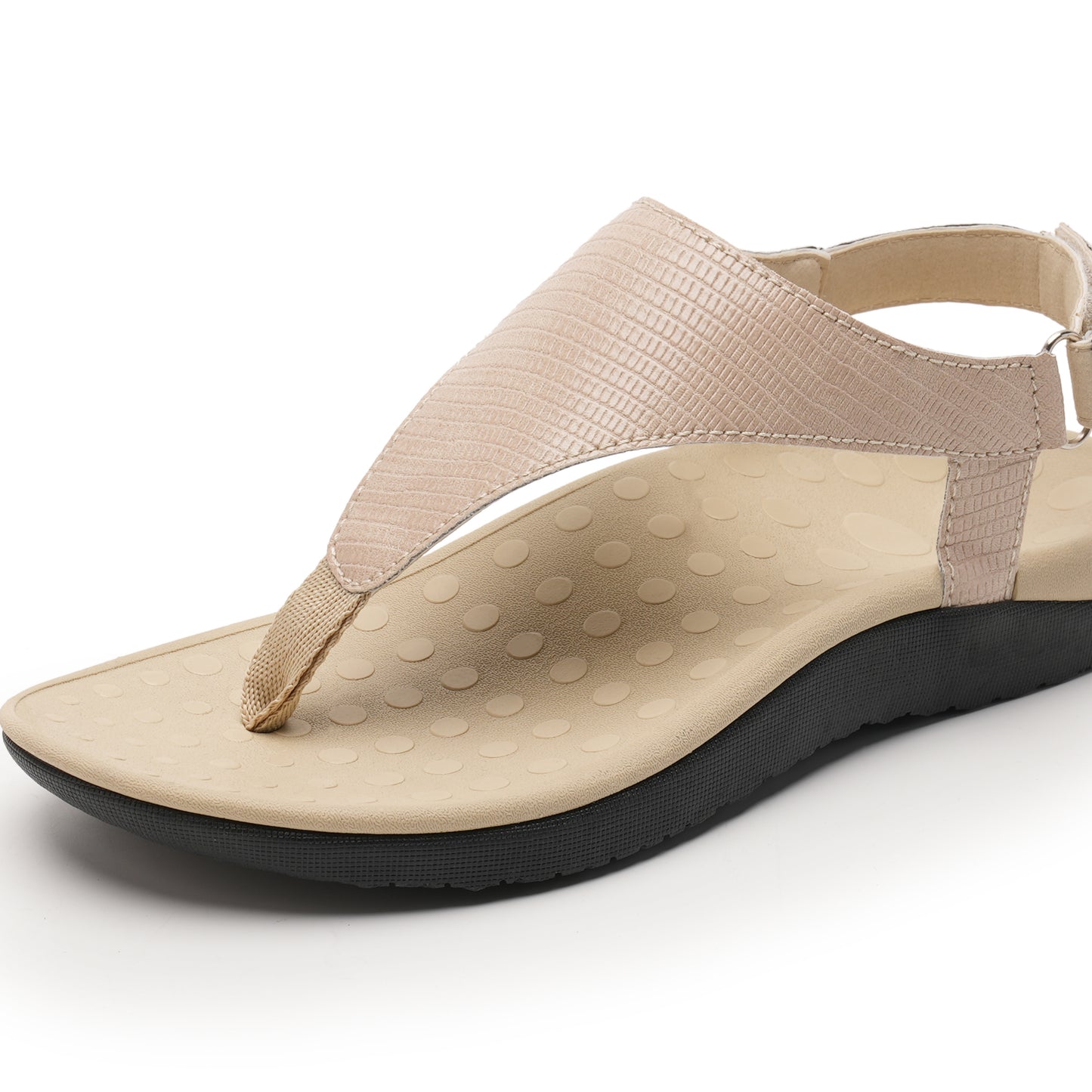 Women's Simple Wedge Thong Sandals