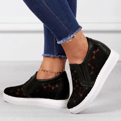 Women's Hollow Breathable Mesh Casual Shoes 34656642C