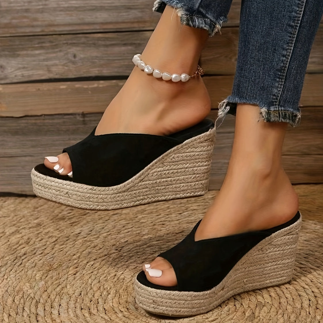 Women's Espadrille Wedge Sandals