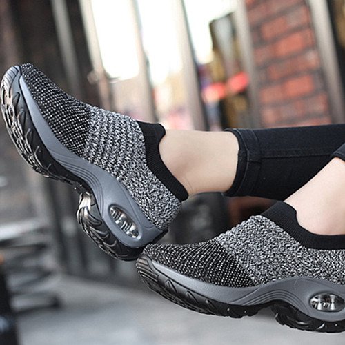 New women's height sneakers - air cushion shoes