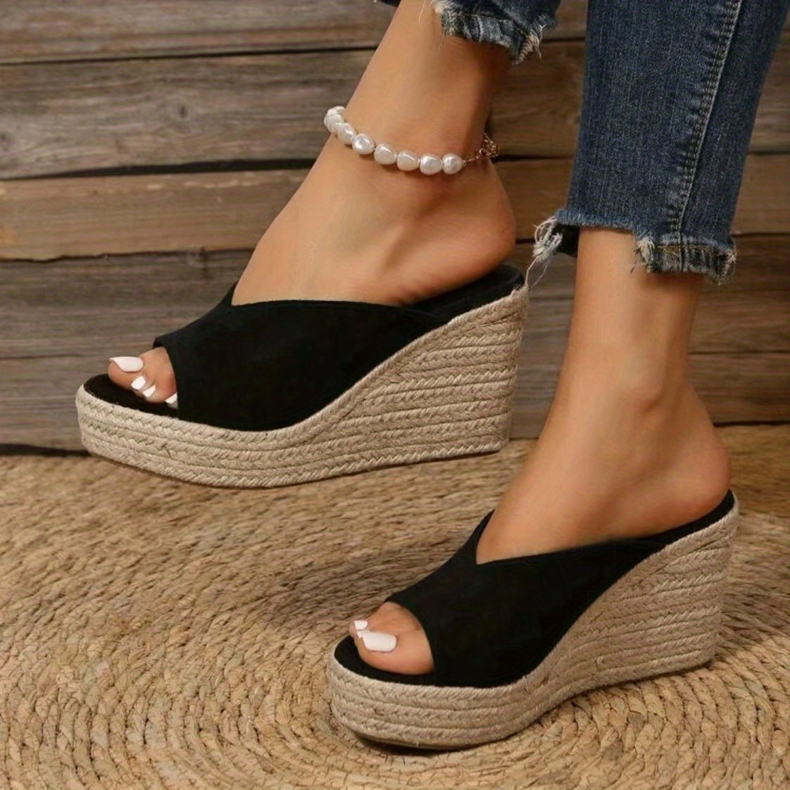 Women's Espadrille Wedge Sandals