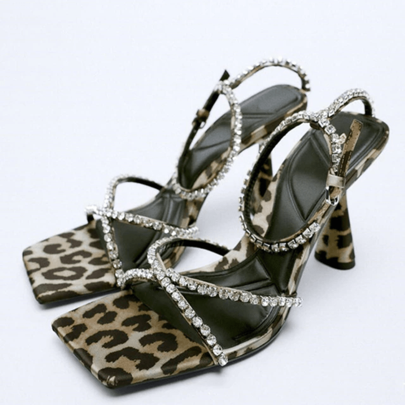 Benjamin Rhinestone High Heels