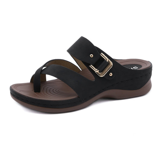 Women's Sasual Metal Sandals