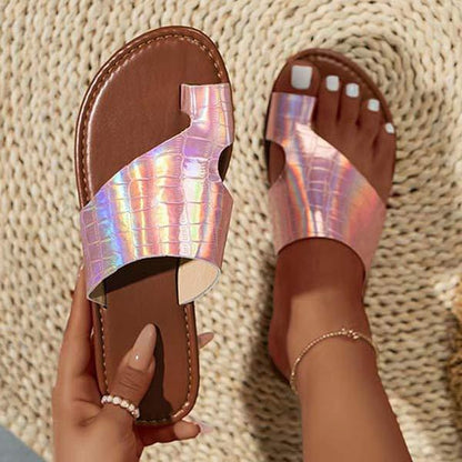 Women'S Flat Toe Casual Beach Sandals 07771235C