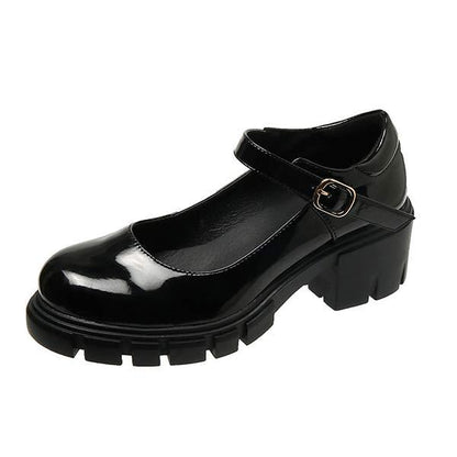 Women'S Chunky Heel Round Toe Fashion Shoes 88903993C