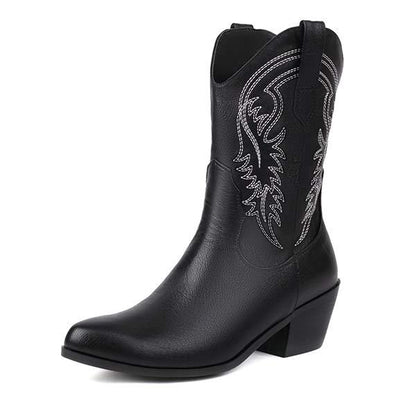 Women's Embroidered Western Cowboy Boots 51585051C