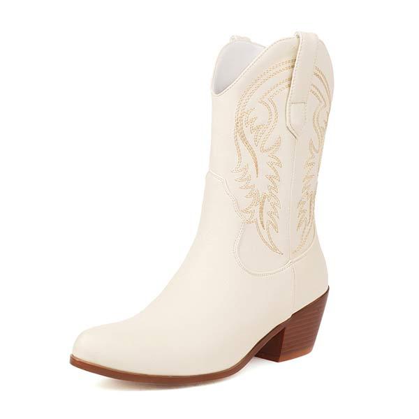 Women's Embroidered Western Cowboy Boots 51585051C