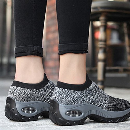 New women's height sneakers - air cushion shoes