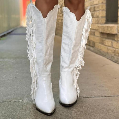 White Cowgirl Boots