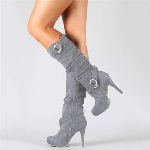 Women'S Long Stiletto Elastic Boots 98902321C