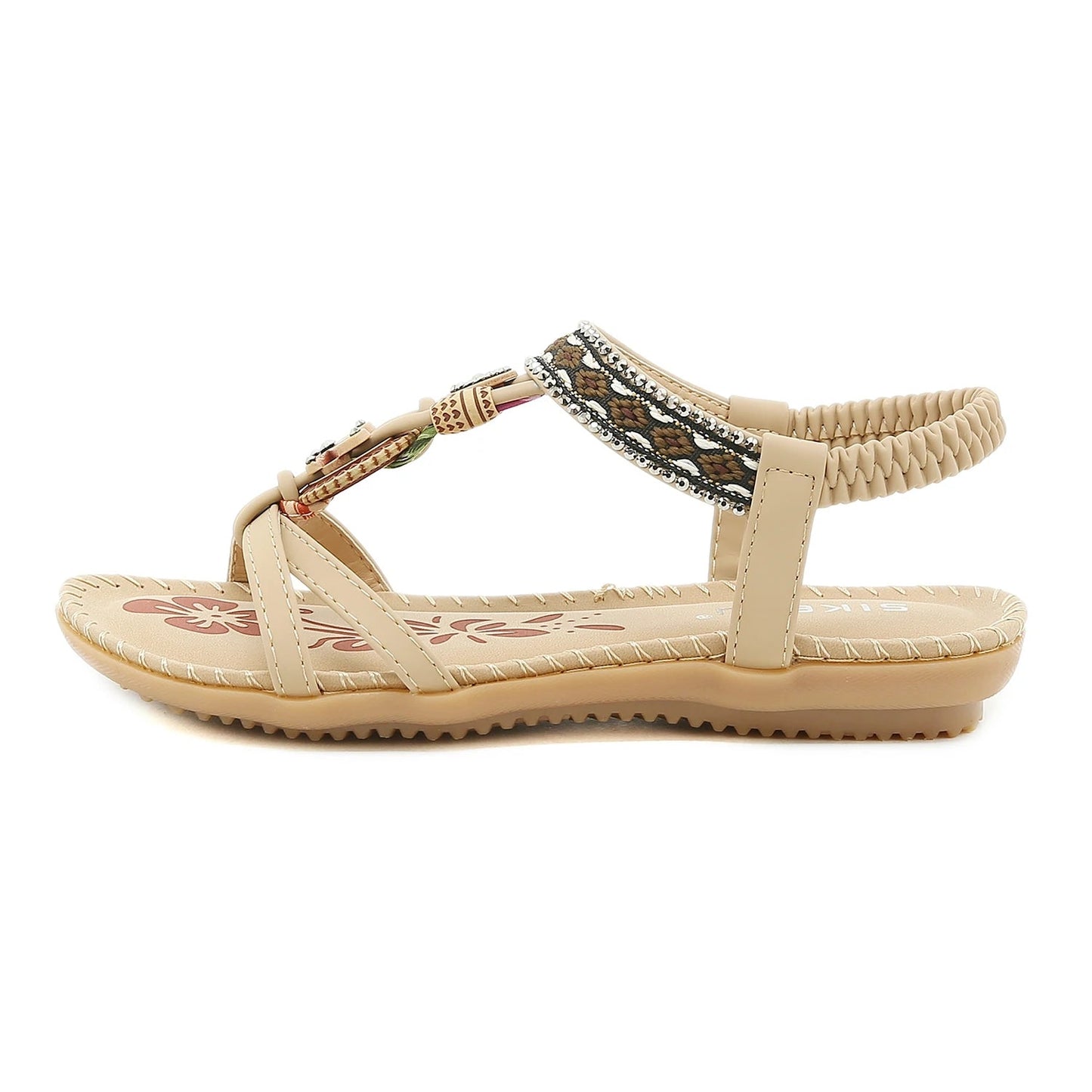 Women's Boho Beaded Vintage Sandals