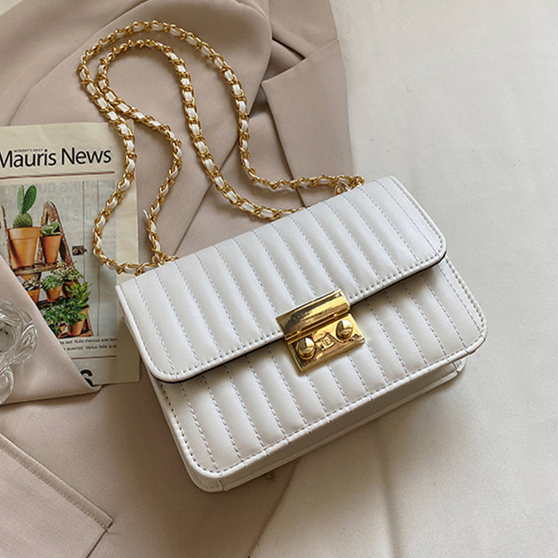 Casual Elegant Solid Chains Bags