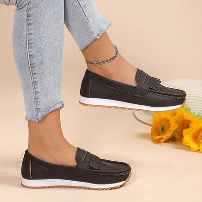 Women's Casual Tassel Flat Loafers 63903804S