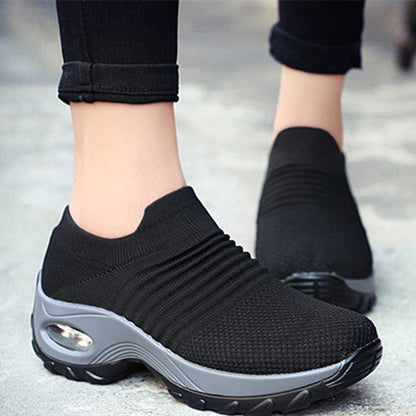 New women's height sneakers - air cushion shoes