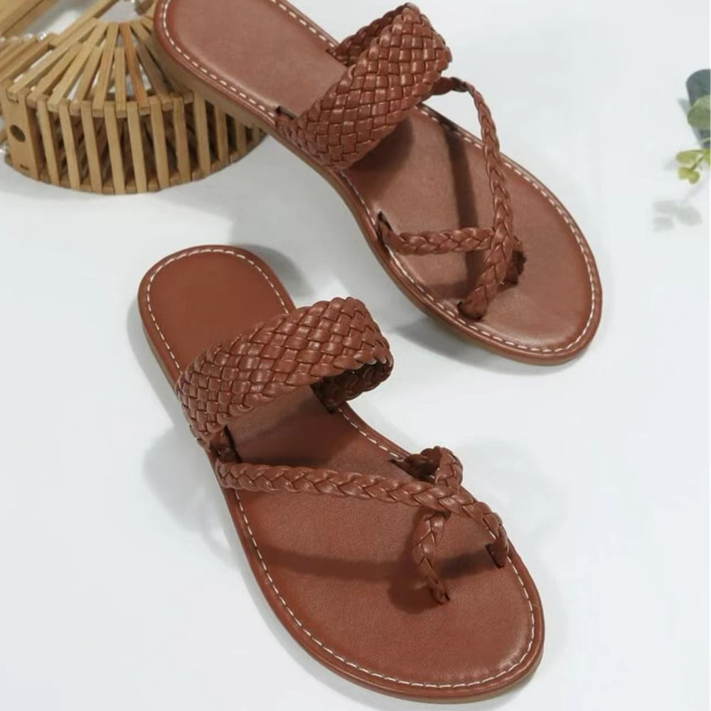 Women's Flat Slide Sandals