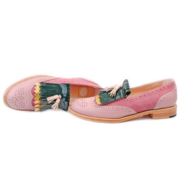 Women's Color Block Loafers 66156063C